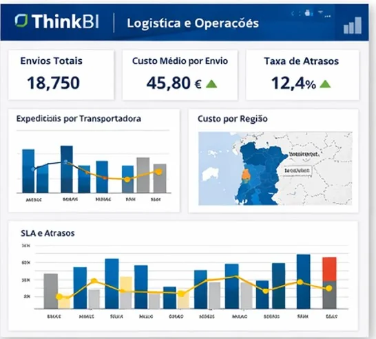 Template ThinkBI — Logística e Operações